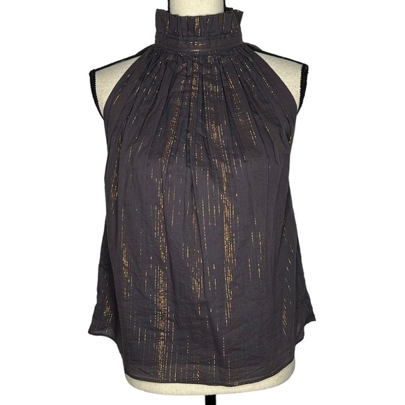 Laura Egloff Metallic Thread Sleeveless Top - Picture 1 of 16